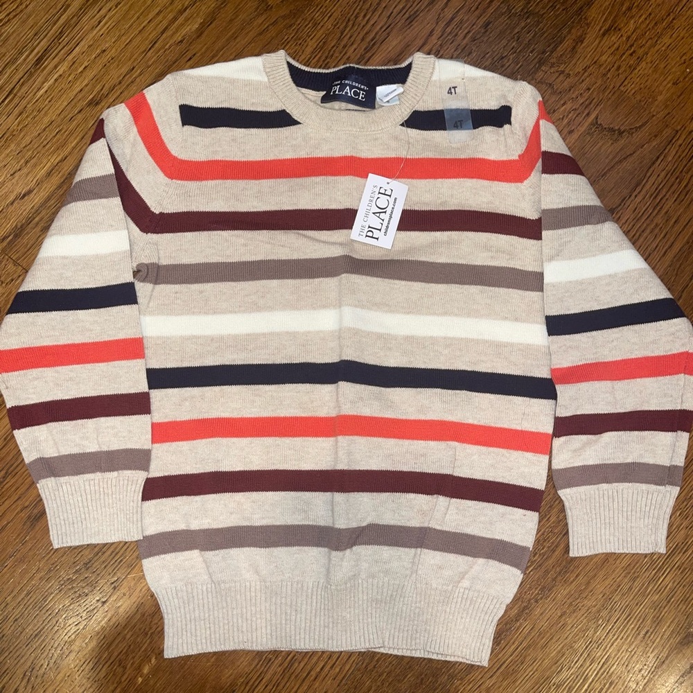 KIDS CHILDRENS PLACE STRIPED SWEATER